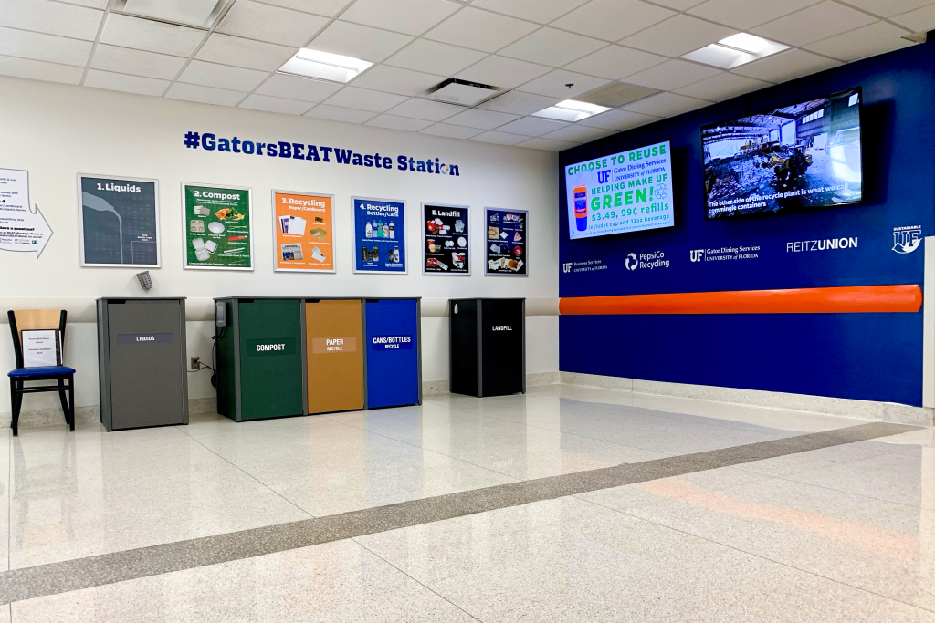UF s First Consumer Facing Composting Station at the Reitz Union