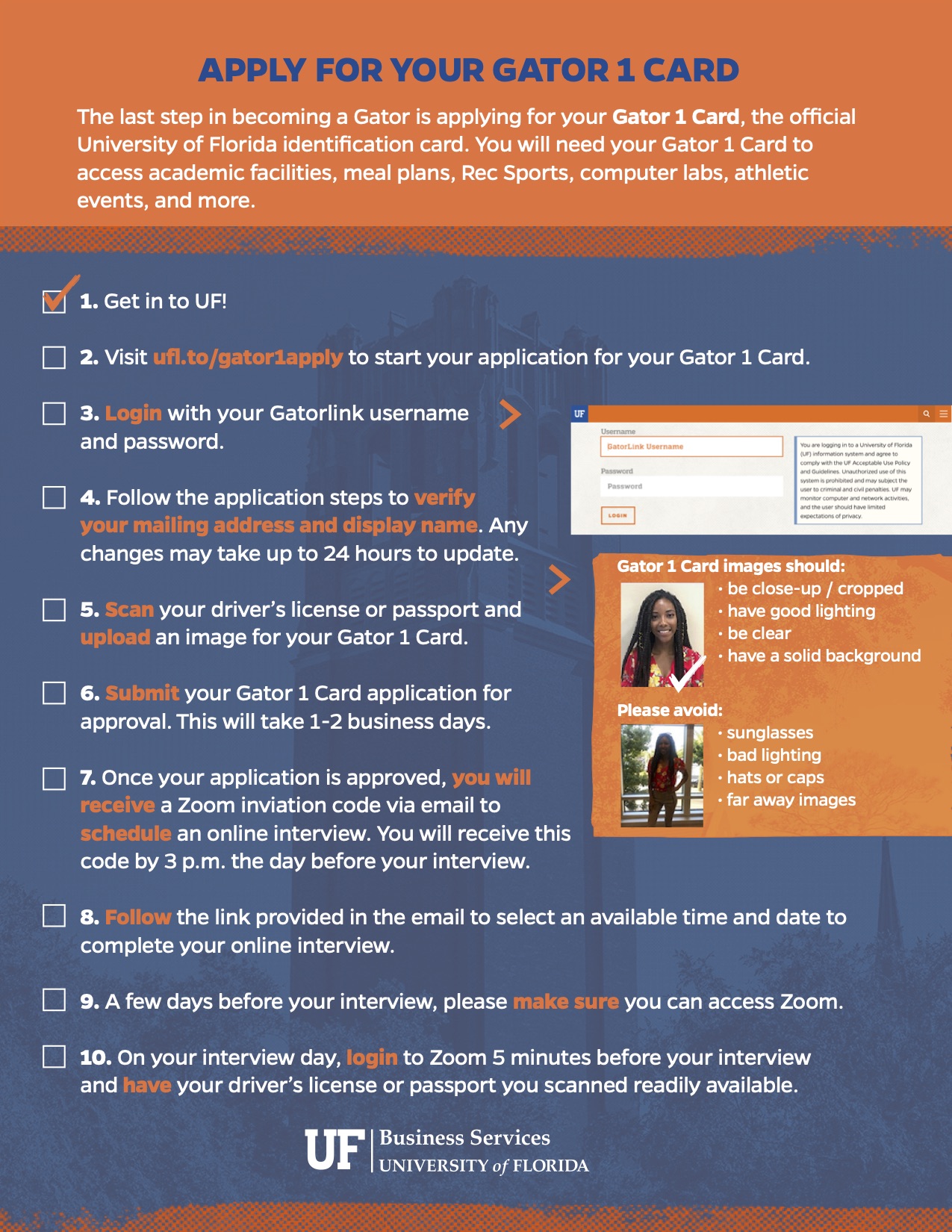 Gator 1 Card Business Services Business Services